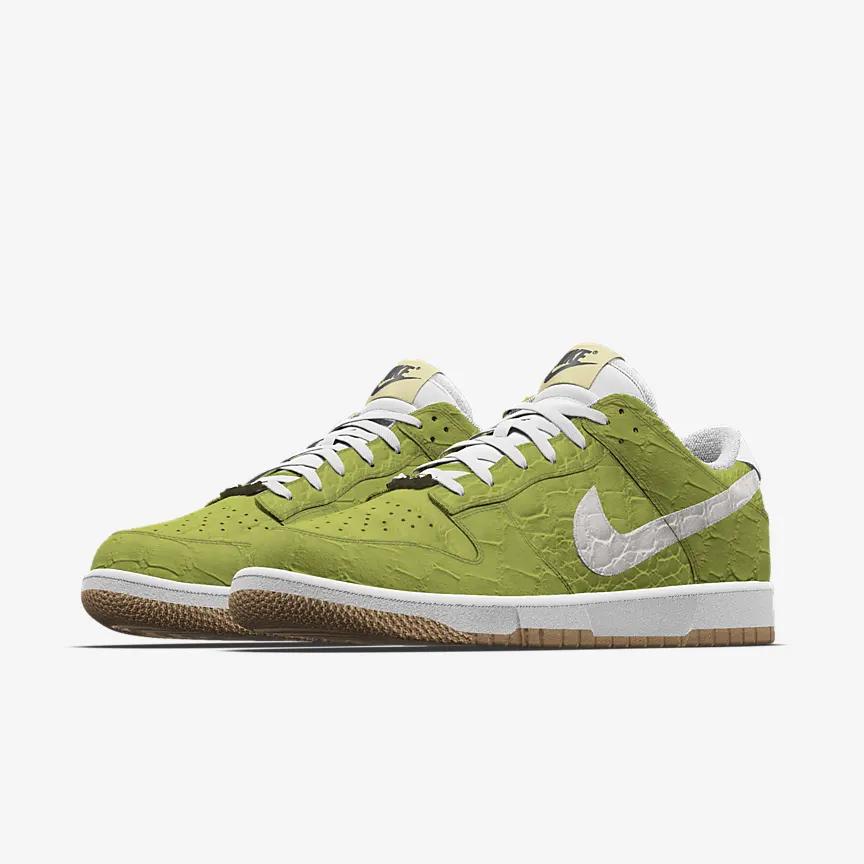 Giày Nike Dunk Low Unlocked By You Nữ Xanh Lá